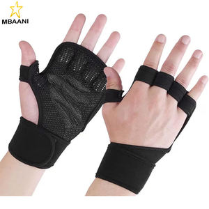 Guantes de Levantamiento de Pesas, Muñequeras para Levantamiento de Pesas, Guantes de Gimnasio para Hombres, Guantes de Entrenamiento para Hombres - Product Image 1