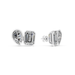 Pendientes de Oro Sólido de 10K, 14K, 9K y 18K con Diamante de Laboratorio de 5.12 Quilates, Certificado IGI, RJC, ODM, OEM, Fabricante de Joyería Fina Ética EA502320 - Product Image 2