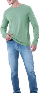 Camisa de manga larga de algodón para hombre, hecha a medida, cosida, personalizada, informal, antiarrugas, transpirable. - Product Image 5