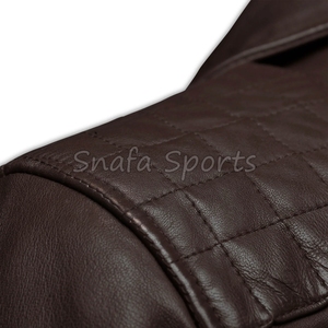 Chaqueta de Cuero para Hombre, Estilo Urbano, Duradera, Elegante y Cálida para Invierno, Colección de Ropa Exterior de Moda - Product Image 3