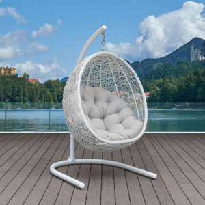 Premium Metal Outdoor Egg <b>Swing</b> Chair with 3-Year Warranty <b>for</b> Hotel Garden Balcony & Patio Use - Product Image 1