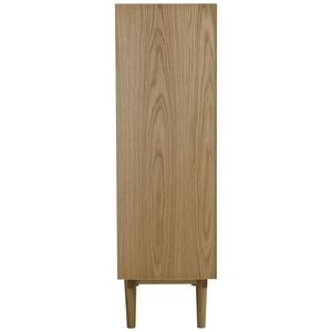 Modern <b>Tall</b> <b>Storage</b> Sideboard Cabinet with Shelves for Living Room Dining Room Home Office Furniture Organizer - Product Image 4