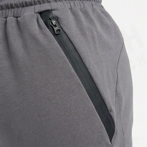 Shorts de jogging pour hommes en coton respirant, pour la gym, l'entraînement, le fitness, la course, décontractés, d'été, avec taille élastique, style pantalon de survêtement - Product Image 5