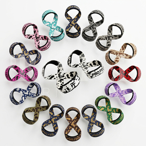Sangles de levage personnalisées à motif imprimé, sangles de poignet robustes pour l'haltérophilie, sangles de soutien pour l'entraînement en salle de sport et les soulevés de terre pour hommes - Product Image 1