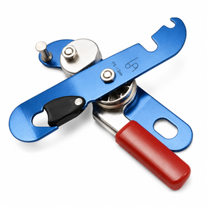 Dispositivo Descensor Manual de Seguridad para Escalada, Certificado A901 CE EN341, Aleación de Aluminio, Acabado Anodizado, Cuerda de 9-12 mm, Peso 345 g, 205 mm - Product Image 2