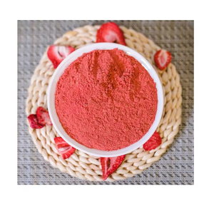 Poudre de fraises lyophilisées FD, goût sucré, durée de conservation de 2 ans, 0 % d'humidité, aliment sain, emballage personnalisé/en vrac sur mesure - Product Image 3