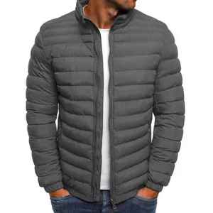High Men's Winter Thick Warm Cotton <b>Puffer</b> <b>Jacket</b> Fashionable Stand Collar Tiger Head XL <b>Light</b> Zipper Cardigan Casual Street - Product Image 6