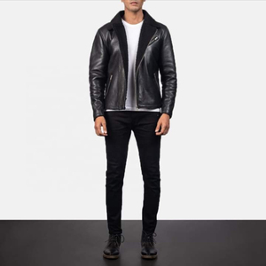 Custom <b>Men's</b> Eco-Friendly Windproof Leather <b>Jacket</b> Winter Faux Fur Lined Brown <b>Suede</b> Coat OEM ODM Wholesale - Product Image 2