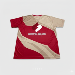 เสื้อยืดกีฬาทีมชายแบบกำหนดเอง แห้งเร็ว ระบายอากาศได้ดี เหมาะสำหรับการฝึกซ้อม จำหน่ายส่ง - Product Image 2