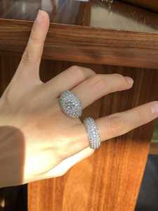 Moissanite Round Cut Full Eternity Wedding Band <b>Ring</b> For Unisex original 925 Silver Fine For Bridal Promise Gift For Lovers - Product Image 5