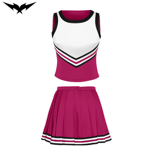 Uniforme de Porristas Premium Estampado con Tela Elástica Transpirable, Diseño Personalizado con Pedrería, Uniformes de Porristas de Élite, Diseña el Tuyo Propio - Product Image 1