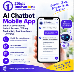 แอปมือถือ AI Chatbot สำหรับการสนทนาอัจฉริยะ ตอบคำถามทันที เขียนได้ ช่วยเพิ่มประสิทธิภาพการทำงาน และมี AI ให้คำแนะนำทุกเวลา - Product Image 1