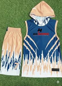 Uniformes de football américain 7v7 sur mesure en polyester 100% grande taille, respirants et de haute qualité, vente en gros - Product Image 6