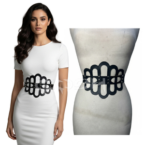 Harnais en similicuir à découpes style cage - Product Image 3