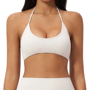 Summer Halter Yoga Bra Women Shockproof Running Sports <b>Underwear</b> Gym Fitness Bra Female Workout Yoga <b>Underwear</b> Sports Crop Top - Product Image 5