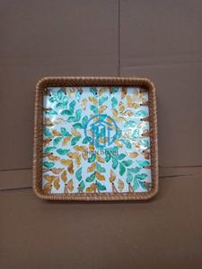 Mother of Pearl Rectangle <b>Tray</b> <b>Large</b> Handmade Shell Mosaic Serving <b>Tray</b> Decorative Home Accent <b>Tray</b> OEM ODM Wholesale - Product Image 6