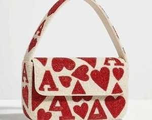Sac à bandoulière rectangulaire de luxe fait main brodé et perlé avec sangle amovible pour femme – Idéal pour les soirées et la mode - Product Image 2