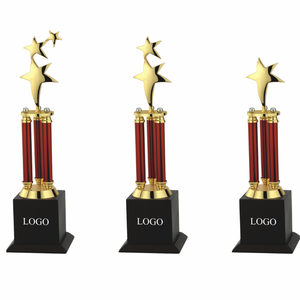 Premium Brass Star Shaped Dial Corporate Award Shining In Golden Hue For Honoring Exceptional Employee Performance And Leadershi - Product Image 3