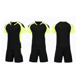 Uniforme de Fútbol Transpirable Personalizado con Nombre del Equipo, Conjuntos de Fútbol con Estampado Personalizado de Manga Corta - Precio al por Mayor Unisex - Product Image 4