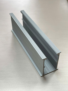 Rail solaire mini en aluminium haute résistance VNTECH GLOBAL 32x40mm, profil de montage PV extrudé pour système solaire de toit - Product Image 5