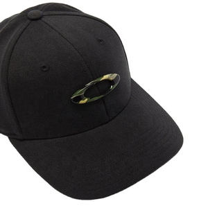 Premium <b>Black</b> <b>Baseball</b> <b>Cap</b> 6 Panel Design Waterproof Custom Embroidery & Logo Curved Brim Sporty Snapback Unisex Four Seasons - Product Image 5