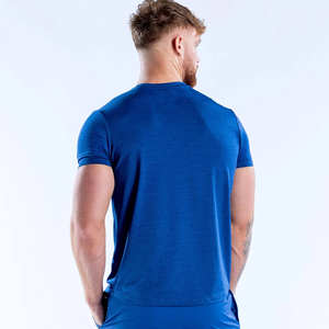 เสื้อยืดออกกำลังกายผู้ชาย รุ่นซัมเมอร์แอตแลนติกแอคทีฟ ดีไซน์ใหม่ น้ำหนักเบา แต่งแถบสะท้อนแสง แขนสั้น ทรงโอเวอร์ไซส์ สำหรับทุกคน - Product Image 2