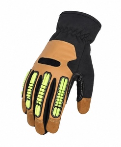 Guantes de Trabajo Resistentes a Impactos MUBASHAR PRO GRIP INTERNATIONAL MRG-IRG-015, Diseño Ergonómico Moderno, Palma de Nitrilo - Product Image 1