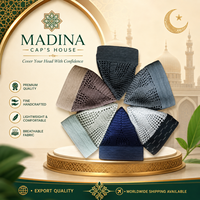 Topi Mishari Mesir Buatan Tangan Berkualitas Tinggi Eksklusif 100% Katun Kasual Luar Ruangan Dapat Disesuaikan Empat Musim Harga Terjangkau Langsung