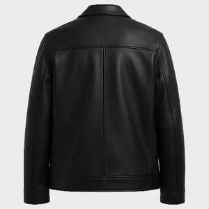 Vintage-Style Brown Leather Safari <b>Jacket</b>, Handcrafted <b>Utility</b> Coat for <b>Men</b> - Product Image 2