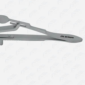 Porte-aiguille Kalt droit, forceps ophtalmique, porte-aiguille Kalt droit de 14 cm, acier inoxydable de haute qualité - Product Image 5