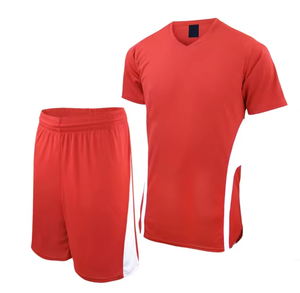 Uniforme de Fútbol Personalizable, Conjunto Completo (Camisetas y Pantalones Cortos) con Tela Transpirable, Colores del Equipo, Opciones de Logotipo OEM - Product Image 5