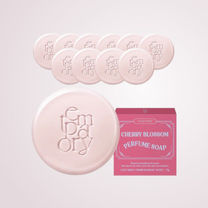 bath <b>soap</b> wholesale Temporary Perfume <b>Soap</b> Cherry Blossom 75g 10 Pieces Made in Korea Olive Oil <b>Glycerin</b> Hyaluronic Acid - Product Image 4