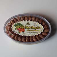Noix de cajou salées torréfiées de qualité supérieure Dong Phu du Vietnam W180 400g Boîte cadeau ovale Qualité ISO export standard 12 mois