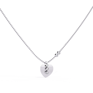Luxury 14K <b>Solid</b> <b>Gold</b> Round Cut Set Lab Diamond Solitaire <b>Pendant</b> Necklace for Women Party Gift - Product Image 6
