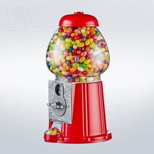 Máquina de chicles Kwang Hsieh de 12 pulgadas, roja, metálica, operada con monedas, con capacidad para 2 libras (versión francesa) - Product Image 2