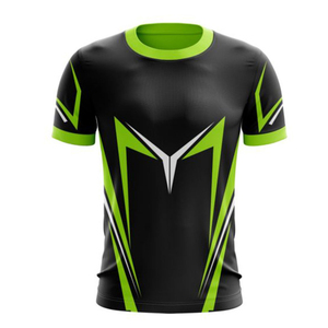 T-shirts personnalisés en gros, 100% polyester, design personnalisé, t-shirts pour hommes avec logo imprimé par sublimation intégrale, directement de l'usine - Product Image 6
