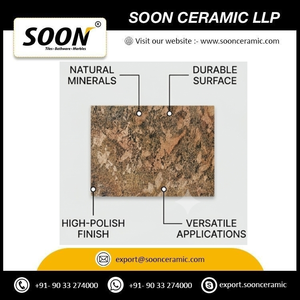 Piedra Natural Pulida Flameada de Calidad de Exportación India, Losa de Granito Natural de Mina de Oro, Moderna, Grande y Ecológica para Escaleras, Chimeneas y Fregaderos - Product Image 4