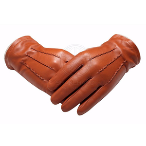 ถุงมือหนังคุณภาพพรีเมียมสำหรับสตรีทแวร์ หนังแท้นุ่ม สวมใส่สบาย วัสดุทนทาน เหมาะสำหรับใช้ในชีวิตประจำวันและการขี่ - Product Image 4