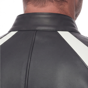 Men's Leather <b>Racing</b> <b>Jacket</b> Men Premium Leather Motorcycle <b>Jacket</b> Men Full Sleeve Fashion Leather <b>Jacket</b> - Product Image 5