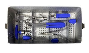 Ensemble d'instruments chirurgicaux UBE en acier inoxydable, instruments endoscopiques unilatéraux avec étui, autoclavables, manuels, certifiés CE Classe I - Product Image 4