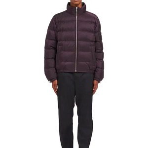 Vestes matelassées pour hommes, style tendance, logo personnalisé, fermeture éclair, coupe-vent, manches longues, fabrication sur mesure. - Product Image 6