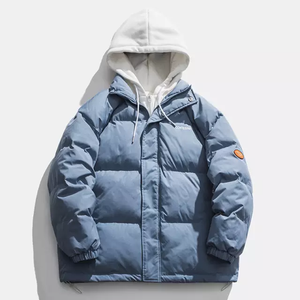 Veste matelassée vintage de haute qualité, personnalisée par un designer, pour l'hiver, chaude, rembourrée, avec fermeture éclair - Product Image 6