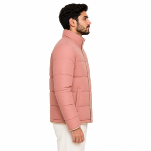Chaquetas Acolchadas Ligeras para Hombre, Chaqueta Casual de Invierno para Exteriores, Abrigo Acolchado de Moda para Exteriores, Venta al Por Mayor OEM - Product Image 2