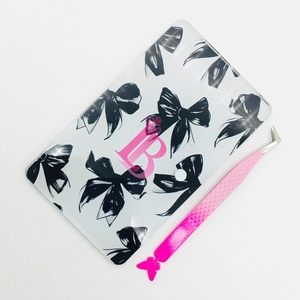 Plateau magnétique en acrylique pour cils, motif cœur, carré, papillon, design floral, haute demande, outil de beauté écologique et durable - Product Image 4