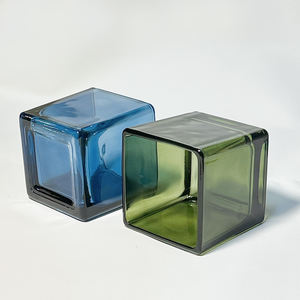 Cuenco vacío perfumado cuadrado de 100ml para decoración del hogar de calidad superior con impresión personalizada - Product Image 4