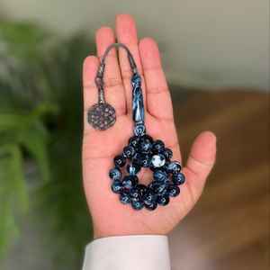 Chapelet musulman, perles de prière islamiques, TasbIh, Tasbih, chapelet de prières coloré, 33 perles, chaîne de prière, perles de Zikr islamiques - Product Image 2