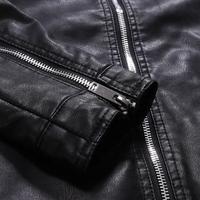 Veste en cuir PU pour homme, style streetwear, respirante, grandes tailles, idéale pour l'hiver, qualité originale.
