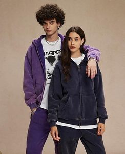 Drop Shoulder Design Soft Comfortable Fabric Breathable Material Durable Stitching Kangaroo Pocket - Product Image 2