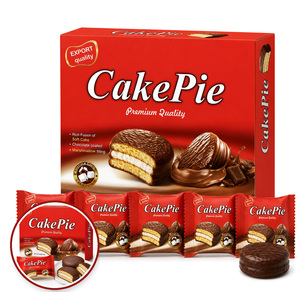 International Standard Hot Sale Tasty Vietnam Manufacturer Supply <b>Chocolate</b> Pie Packed 6 packs in Box - Product Image 2