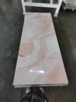 Panneaux muraux en PVC et marbre UV de qualité supérieure à prix bas pour hôtel, cuisine, sous-sol - Imperméables et résistants à la corrosion